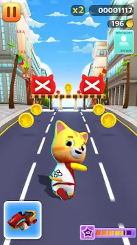 Pet runner - Cat run games Screen Shot 4