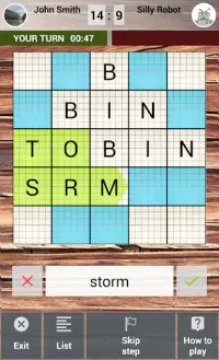 King's Square -  word game #1 Screen Shot 0