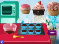 Cooking Cup Cake Winter Screen Shot 4