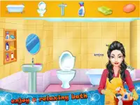 Baby Princess House Cleanup:Home Cleaning Game Screen Shot 1