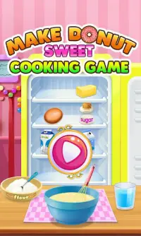 Make Donut Sweet Cooking Game  Screen Shot 0