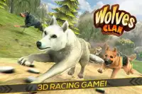 Wolves Clan! Wild Animals Sim Screen Shot 0