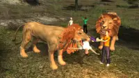Lion Attack 3D Simulator Screen Shot 0