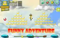 Banana Adventure Minion Runner Screen Shot 2