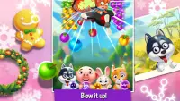 Bubble Fruit: Pet Bubble Shooter Games Screen Shot 15