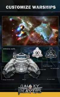 Galaxy Reavers - Starships RTS Screen Shot 18