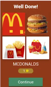 🍟Fast Food Quiz Screen Shot 1