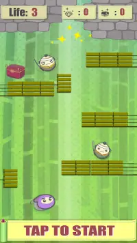 Popping Ninja - Jump Fight to Get Treasures Screen Shot 11
