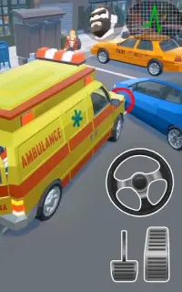 Rescue Driving 3D Screen Shot 1