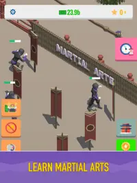 Idle Samurai 3d: gioco ninja Screen Shot 7