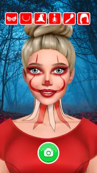 belleza maquillaje halloween Screen Shot 17