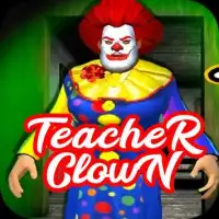 Scary clown Teacher Horror Neighbor Screen Shot 1