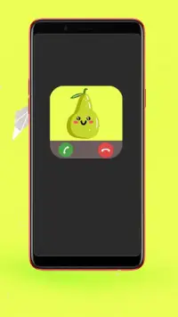 Pear Fake Call Screen Shot 1