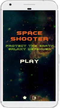 Space Shooter : Earth defender Screen Shot 0