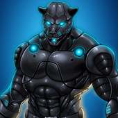 Panther Hero Ninja Infinity Battle Avenger War