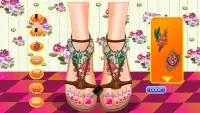 Pretty Legs and Nail Makeover Screen Shot 2