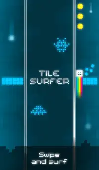 Tile Surfer - Pixel Art Game Screen Shot 12