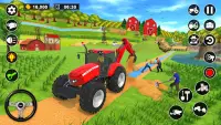 Real Tractor Driving Games 3D Screen Shot 7