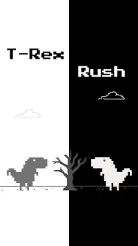 Trex Rush - Offline Dinosour Game Screen Shot 4