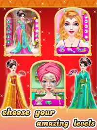 Chinese Doll Makeup Salon Spa Screen Shot 1