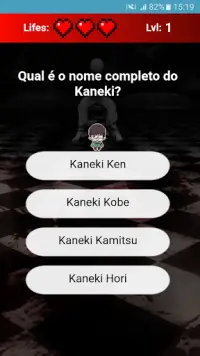 Kaneki Quiz Screen Shot 2
