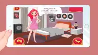Jogos para limpar e projetar Barbie costumes-jogos Screen Shot 0