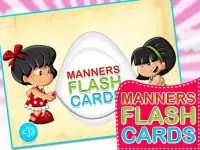 Kids Manners Flash Cards Screen Shot 5