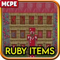 Ruby Items Mod for Minecraft PE