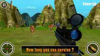 Dinosaur Hunting 3D - Sniper Shooting Hunter Games Screen Shot 1