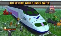Simulador de trem subaquático: Jogos de trem 🚄 Screen Shot 4