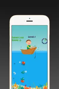 Boy Fishing - game for kids Screen Shot 1