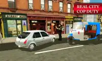 Policía tuk tuk rickshaw sim Screen Shot 3