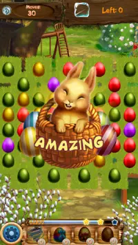 Easter Eggs: Fluffy Bunny Swap Screen Shot 1