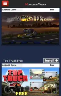 Monster Truck Games Screen Shot 0