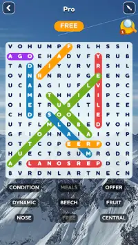 Word Search - Word Puzzle Game Screen Shot 2