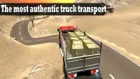 Truck Driver In Desert Screen Shot 2
