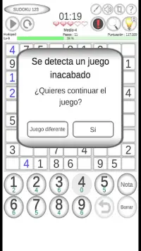 Sudoku Clásico Offline Español Screen Shot 2