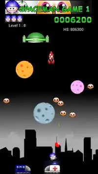 Space Man Game 1 Screen Shot 2