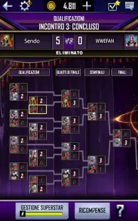 WWE SuperCard - Carte da gioco Screen Shot 13