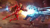 Flying Iron Superhero Flashlight Man Super Rescue Screen Shot 5