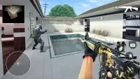 आतंकवादी विरोधी बंदूक खेल 3D Screen Shot 1