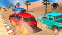 jeux de voiture dans le désert Screen Shot 0