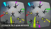 skydive quân sự VR Screen Shot 2