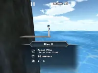 Cliff Diving Darmowe 3D Screen Shot 0