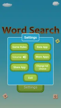 Word Search Game in English Screen Shot 7
