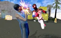 Luta Aranha herói Ferro surpreendente Batalha Screen Shot 3