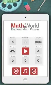 Learn Math Aptitude Test: divertidos juegos Screen Shot 0