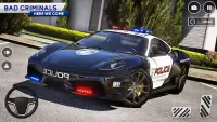 Simulator kereta polis moden Screen Shot 2
