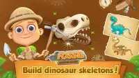 Dig up dinosaur bones: Fossil digging games Screen Shot 1