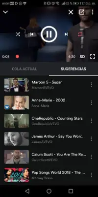 Vider: música para YouTube Screen Shot 2